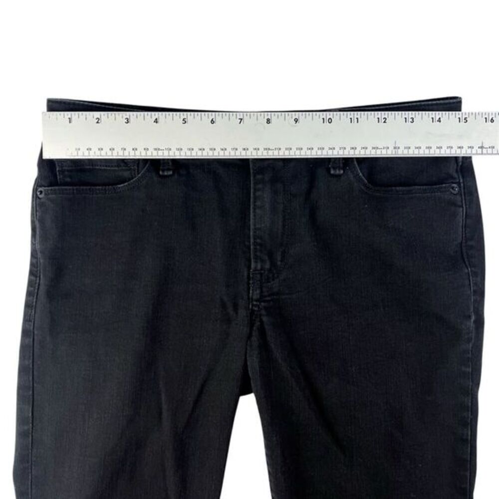 Abercrombie Harper Ankle Black Skinny Jeans Mid Rise Size 27 / 4 Long - Picture 4 of 8